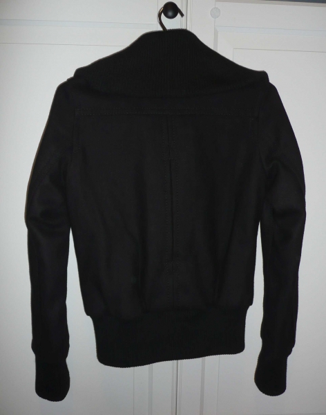 H&M LOGG Basic Wolljacke schwarz XS 34