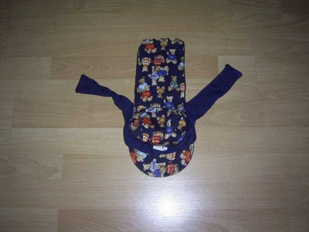 Bandana mit Nackenschutz, zum Binden, KU 40-42