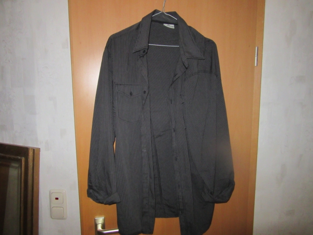 Herren Hemd Grau XL 