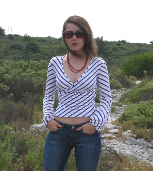H&M Oberteil maritimer Look XS = 32