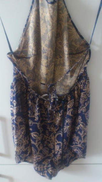 Jumpsuit mit tollem Rückenausschnitt und Paisleymuster, Out from Savannah Romper