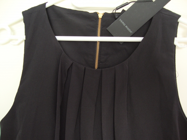 VERO MODA Top, Bluse, schwarz