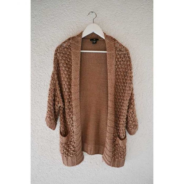 H&M - brauner Cardigan - one size