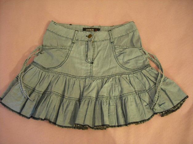 Jeans minirock größe XS