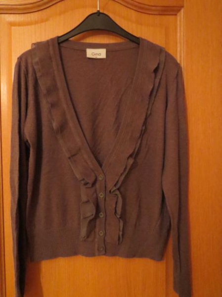 Pullover, kurz, taupe