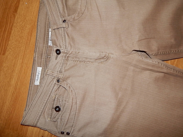 Herbstliche Hose in Rehbraun Yessika Gr. 42 und Langarmshirt Gr. 44 von s. Oliver