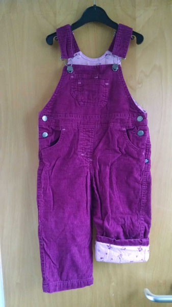 Cordlatzhose gefüttert Gr. 86