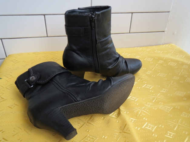 Stiefeletten, Gr.37, schwarz