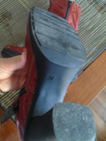 Lackstiefel