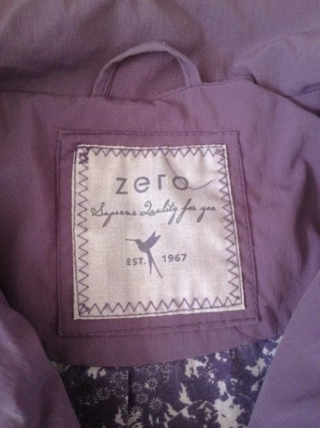 Lilafarbene Jacke von Zero
