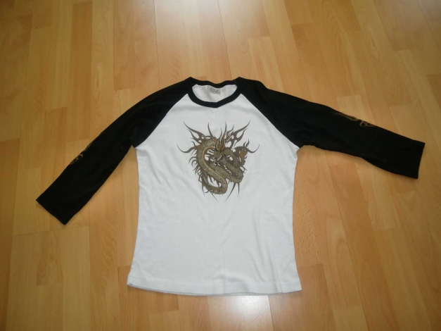Shirt, Gr. S, mit Drachen-Motiv