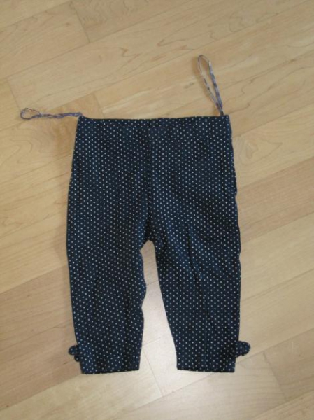 Leggings dunkelblau mit Punkten Gr.68