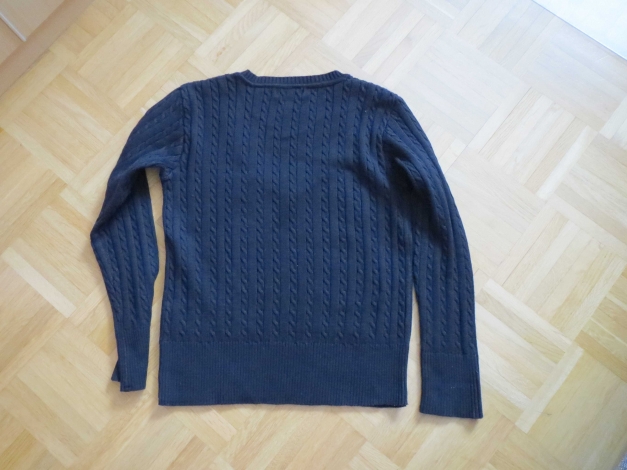 Pullover,schwarz,V-Ausschnitt