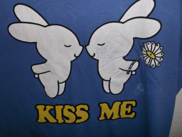 T-Shirt, blau