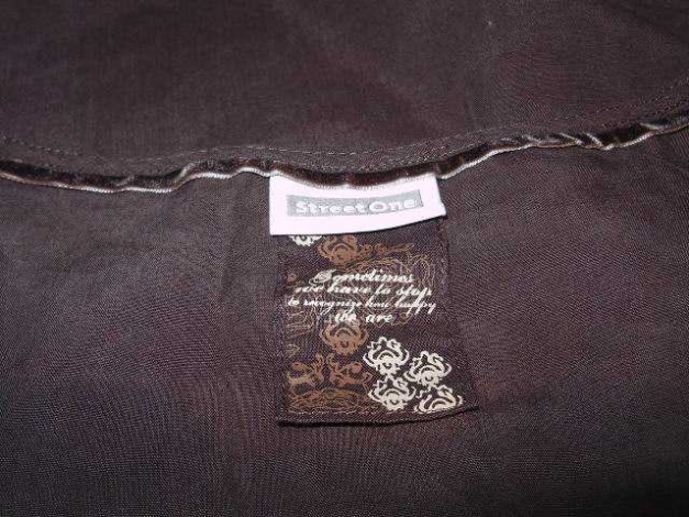 street one Etui Kleid edel Brauntöne Shape Gr 36 Topzustand!