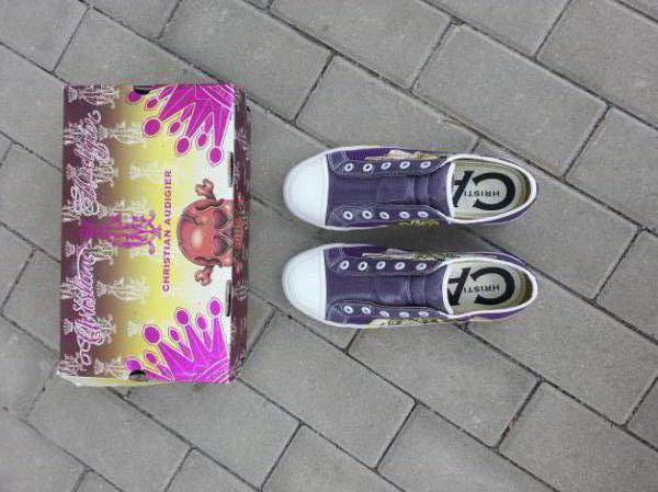 Schuhe lila Print Ed Hardy Christian Audigier