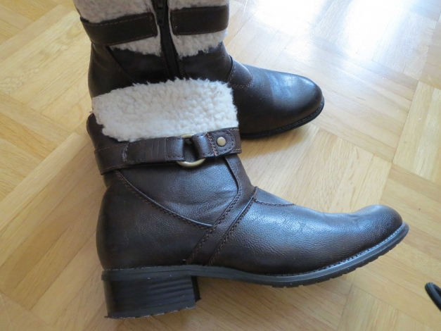 Stiefeletten, Gr.37, braun