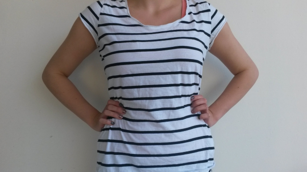 gestreiftes T-shirt