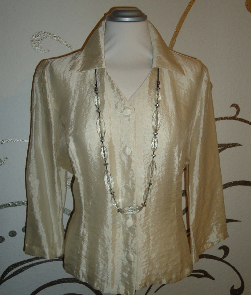Modeschmuck Halskette mit Acryl Steinen