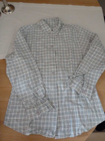 Bluse / Hemd, kariert Karo, Grösse 36 / 38