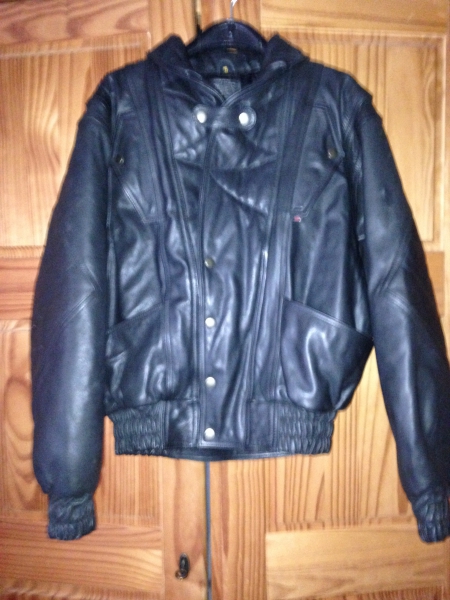 Hein Gericke Motorradkleidung, Jacke schwarz Gr S, Leder