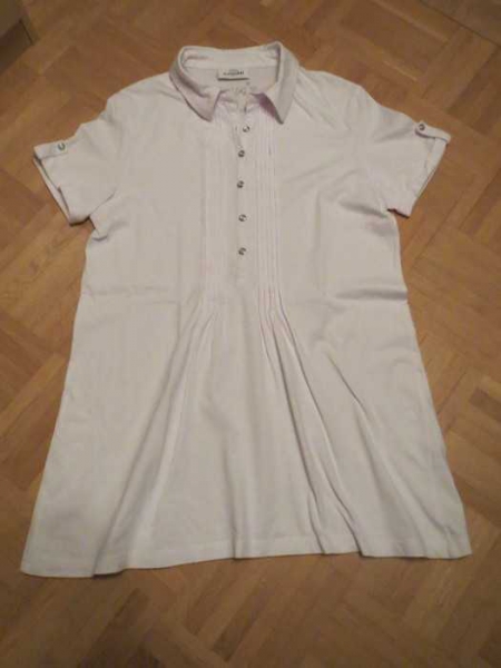 Bluse(lang), Gr. M, weiß, neu-nicht getragen