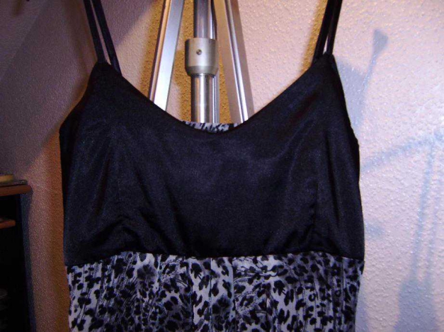 Extravagantes Ballonkleid bzw. Top in der Gr. ca. 40
