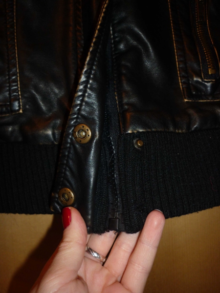 Lederjacke