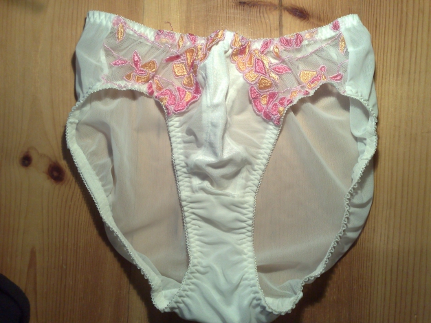 BH Set + Slip Push Up BH Dessous 65B XS  weiß pink