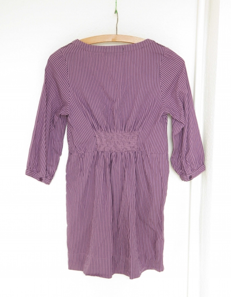 nümph Bluse, lila gestreift