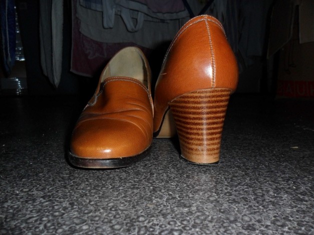 braune Pumps