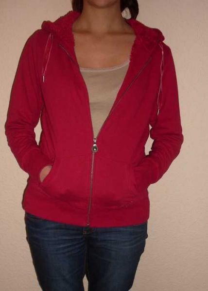 pinke kuscheljacke