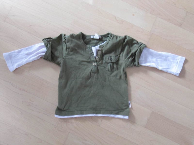 Oberteil H&M Gr. 62 2 lagen look