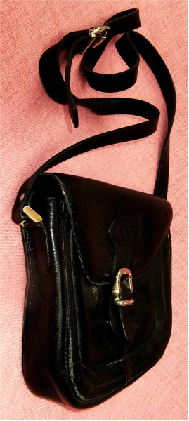Pierre Cardin Damen-Umhänge-Tasche / Handtasche schwarz 