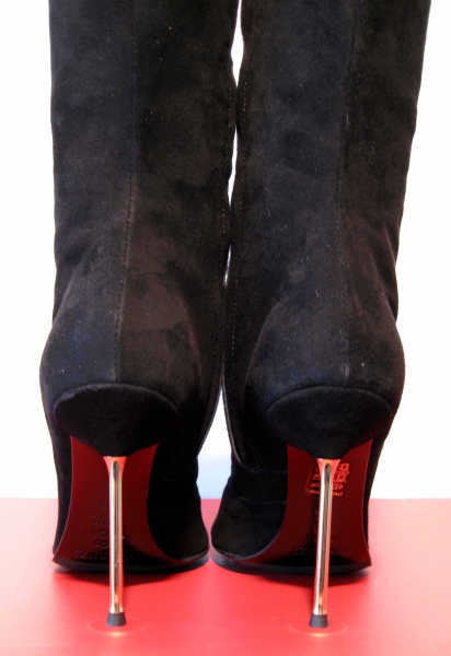 Renzi Wildleder Corsage Stiefel mit Schnürung Gr. 38