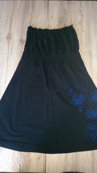 sexy schwarzes Longtop/ kleid 