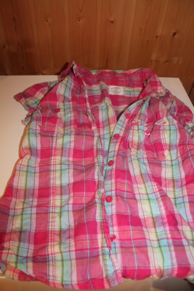 Karierrtes Hemd Bluse H&M