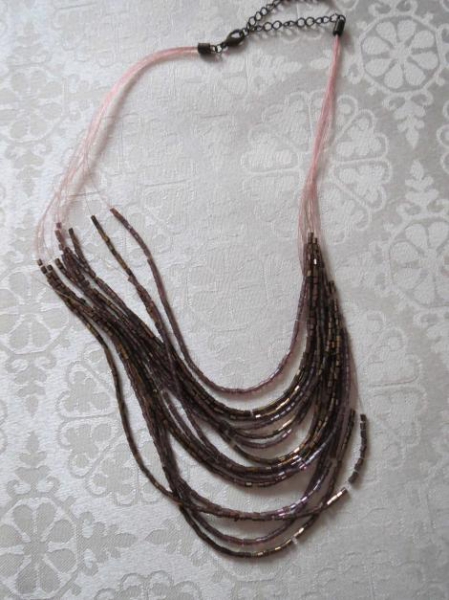 Kette mit Ohrringe, neu, sehr schick