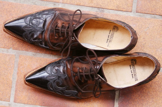 Schnürschuh Westernstyle 43