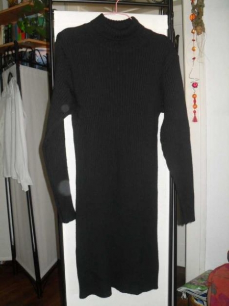 Strickkleid mit Rollkragen