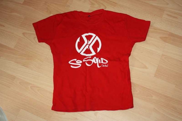 Bandshirt So Solid Crew, Hip Hop Band, rot, Gr. M