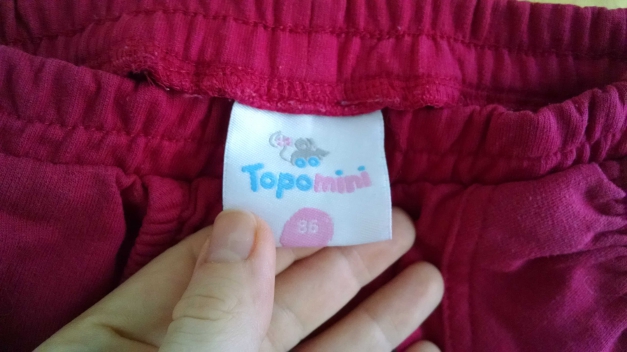 Bequeme, kuschelige Jogginghose Gr. 86