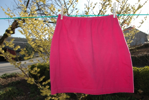 pinker Minirock