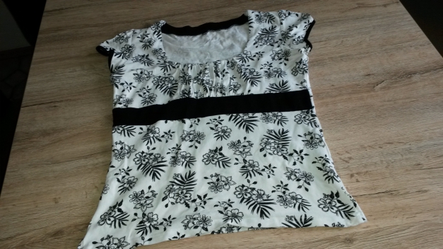 süßes Tshirt, schwarz weiß 