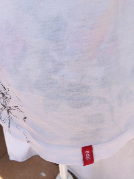 Weißes EDC T-Shirt