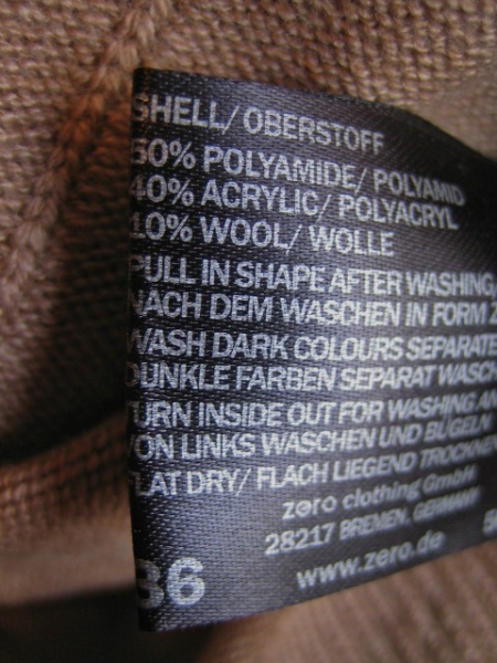Pulli V-Ausschnitt mit Wolle Zero neu #Zero