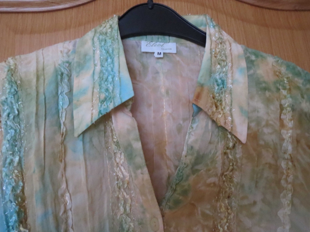 Bluse, Crash Optik, Gr. 40/42/M