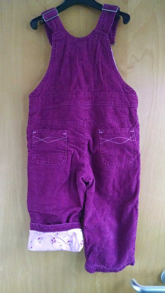 Cordlatzhose gefüttert Gr. 86