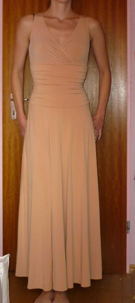 Abendkleid Apricot