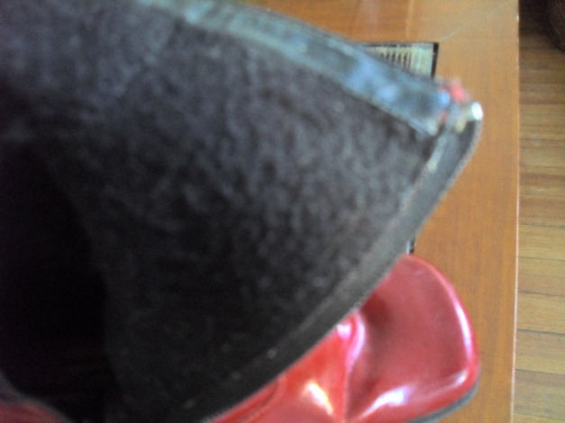 Lackstiefel